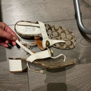 Coach Kitten Heels